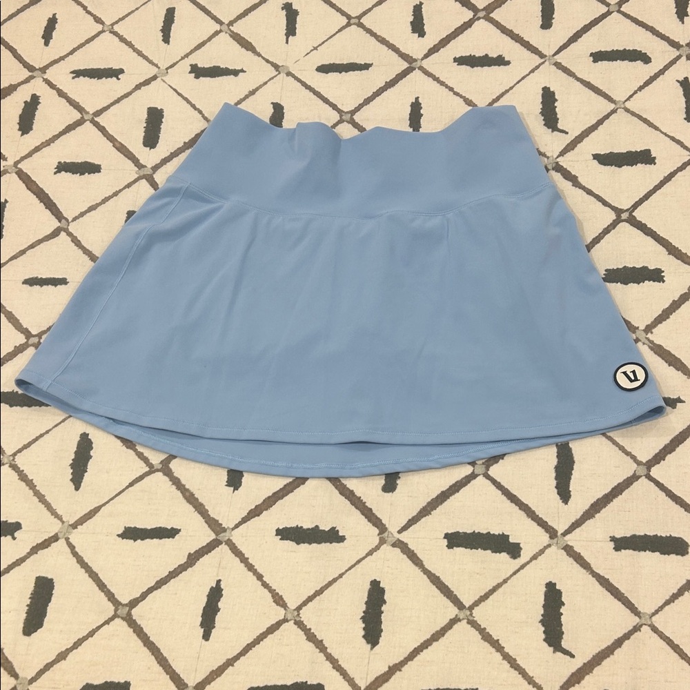 Vuori Light Blue Circle Skater Skort